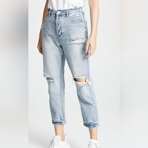 Kendall + Kylie "The Icon" High Rise Straight Jeans - Size 7/28